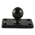 RAM Mounts pallojalusta 1" × 2" 4-reikäisellä kuviolla, B-koko (RAM-B-202U-1525)
