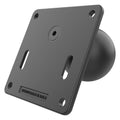 RAM Mounts teräsvahvisteinen VESA 75 × 75 mm -levy pallolla, D-koko (RAM-D-2461U-IN1)