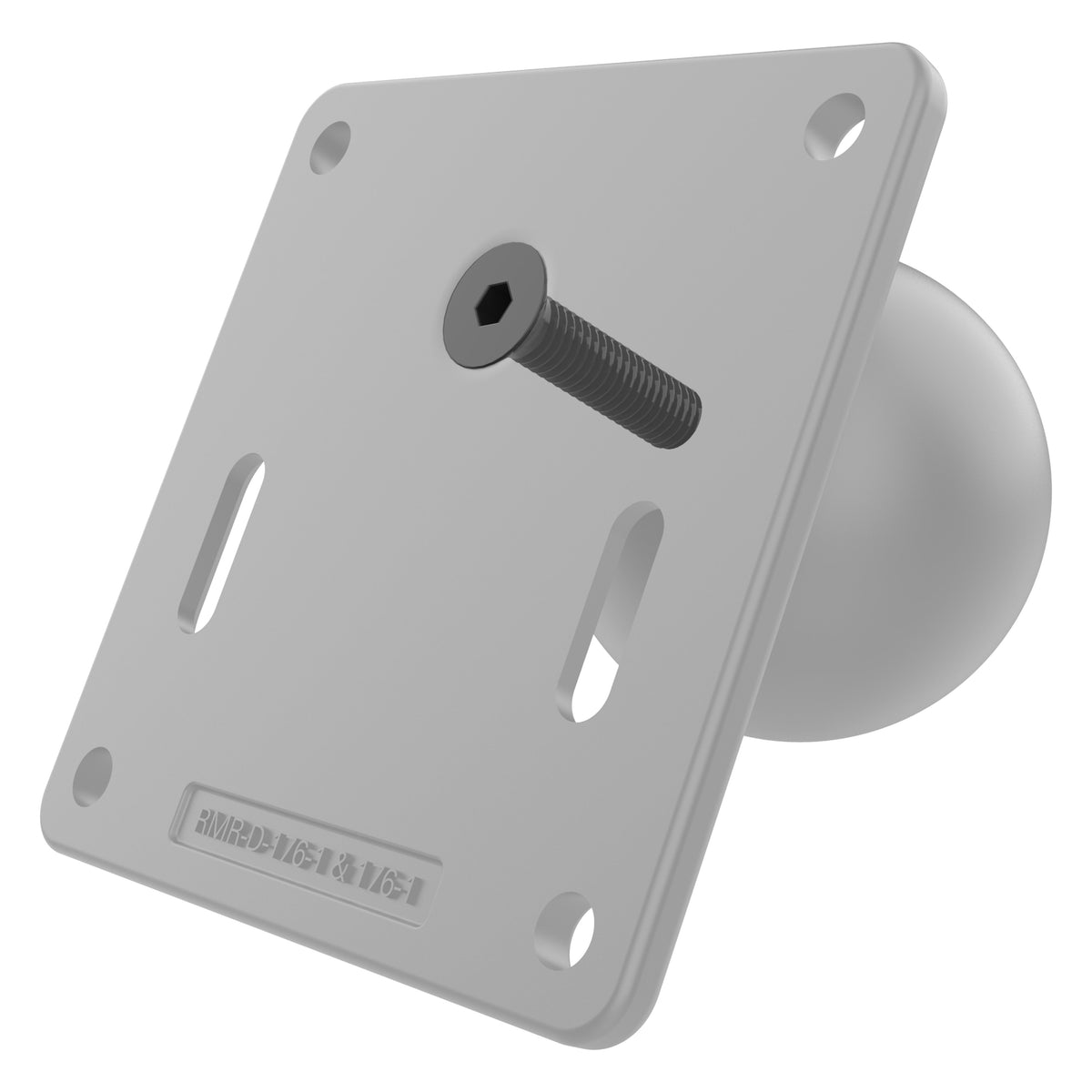 RAM Mounts D-size steel-reinforced VESA 75 x 75 mm ball plate – alternative view