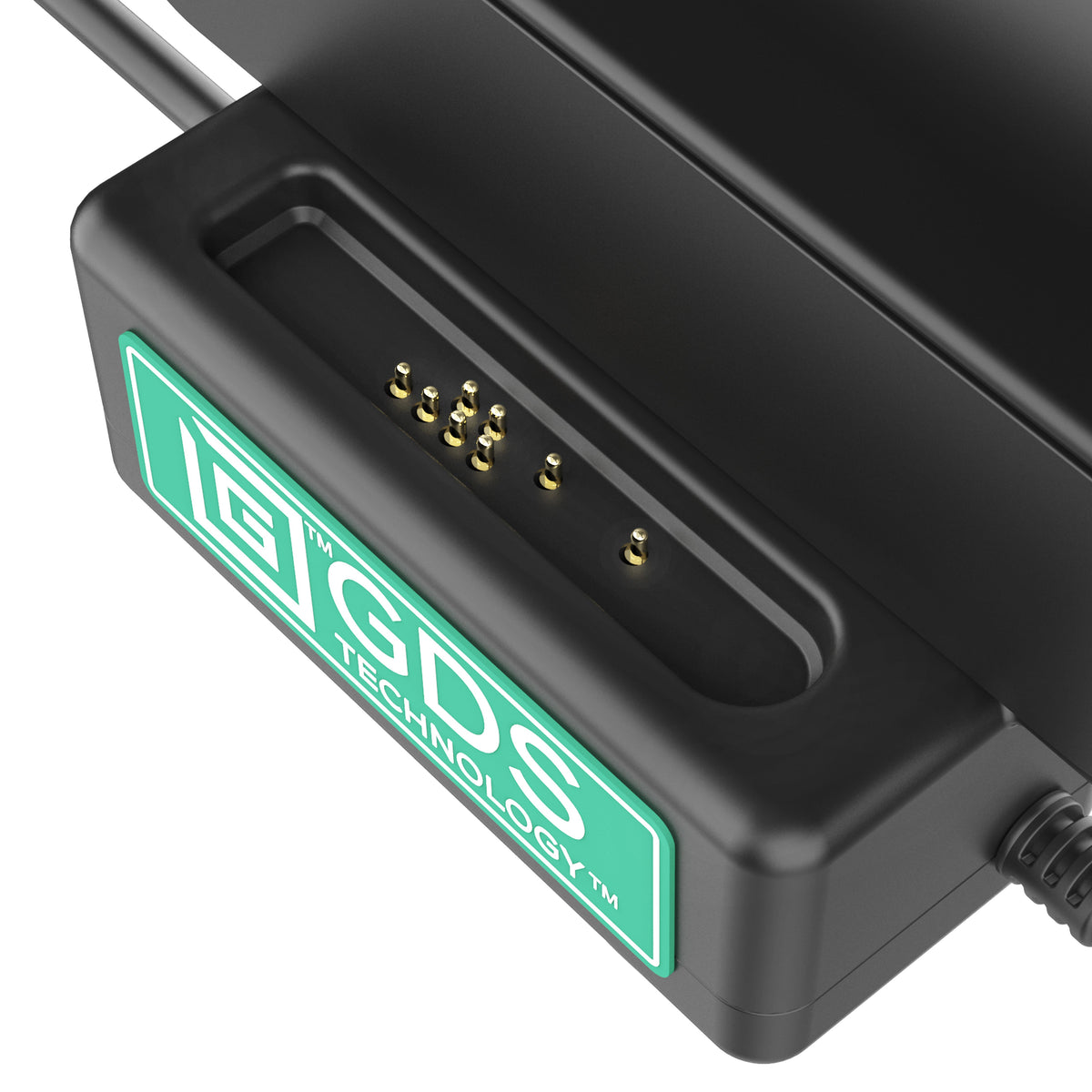 RAM Mounts key-locking GDS Tough-Dock + Dual USB-A for Samsung Tab A11, A9 and A7 Lite 8.7" in IntelliSkin – detail photo