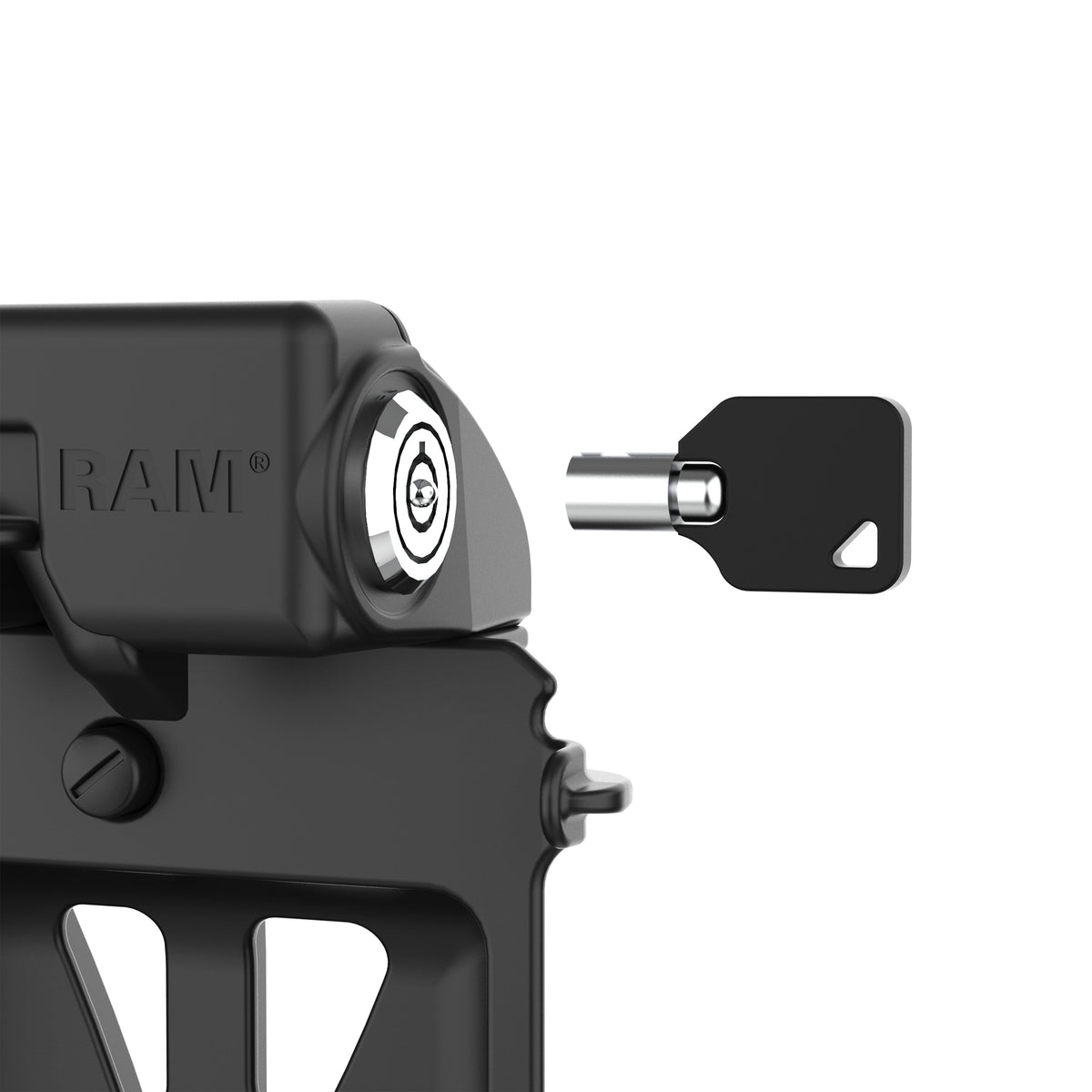 RAM Mounts key-locking GDS Tough-Dock (USB-C) for Samsung Tab A11, A9 and A7 Lite 8.7" in IntelliSkin – additional product photo