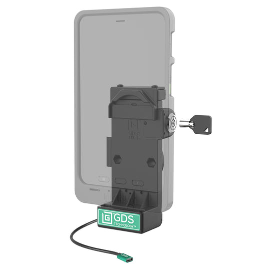 RAM Mounts GDS Uni-Conn locking spring-loaded tablet dock – alternative view