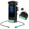 RAM Mounts GDS Key-Locking Dock + USB-A & Heated Pins for Zebra EC50/EC55 in IntelliSkin (RAM-GDS-DOCKL-V12-ZE16CPDHU)