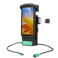 RAM Mounts lukittava GDS-telakka + USB-A – Zebra TC2x/TC5x (IntelliSkin) (RAM-GDS-DOCKL-V12-ZE2434CPDU)
