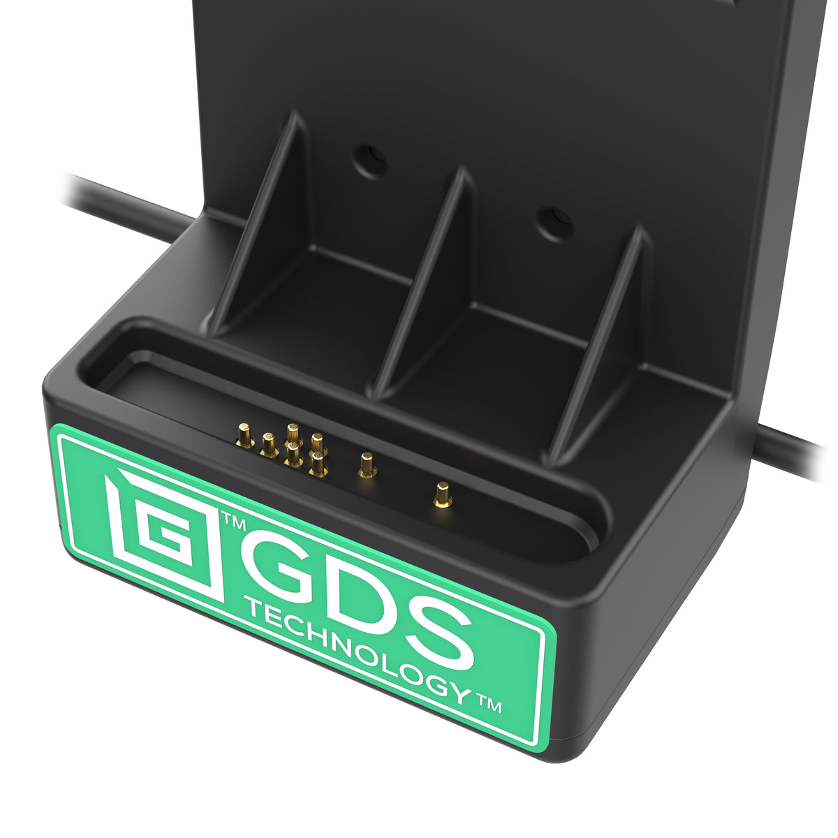 RAM Mounts GDS key-locking powered dock with USB-A for Zebra TC73 and TC78 in IntelliSkin – additional view