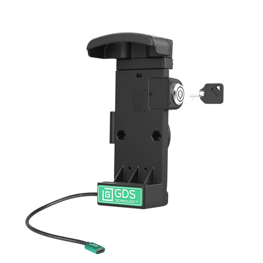RAM Mounts GDS key-locking powered dock for Zebra TC73 and TC78 in IntelliSkin – alternative view