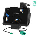 RAM Mounts lukittava GDS-virtatelakka + 2× USB-A – Zebra ET4x/ET401 10" (IntelliSkin) (RAM-GDS-DOCKL-ZE21PD2U)