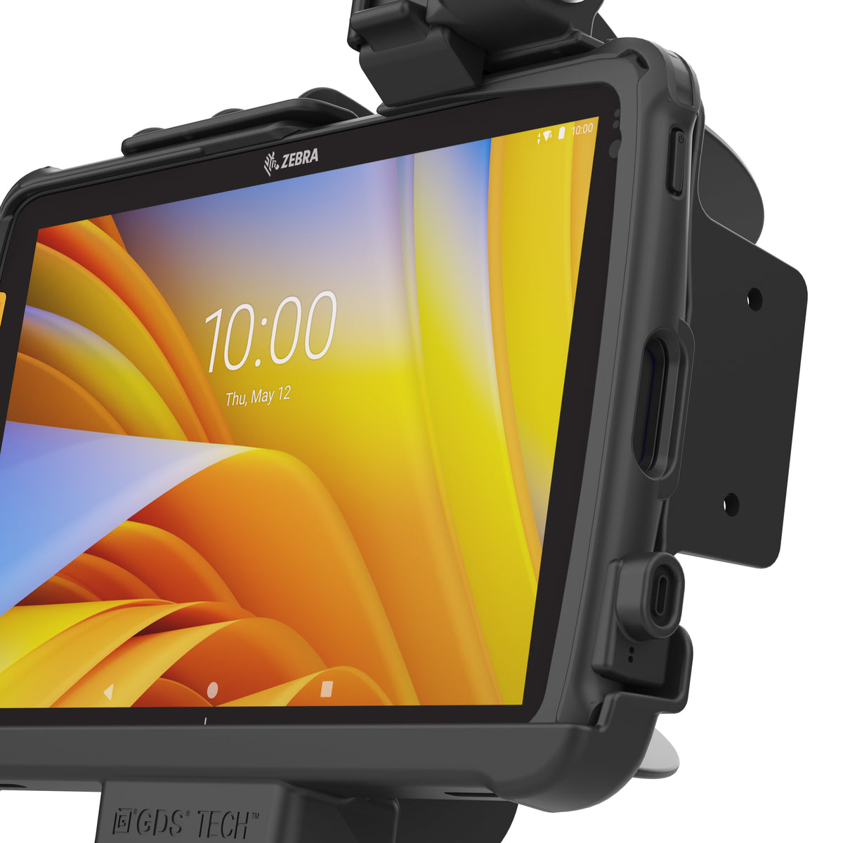 RAM Mounts locking GDS dock + dual USB for Zebra ET40, ET45 and ET401 10-inch tablets in IntelliSkin – second alternative view