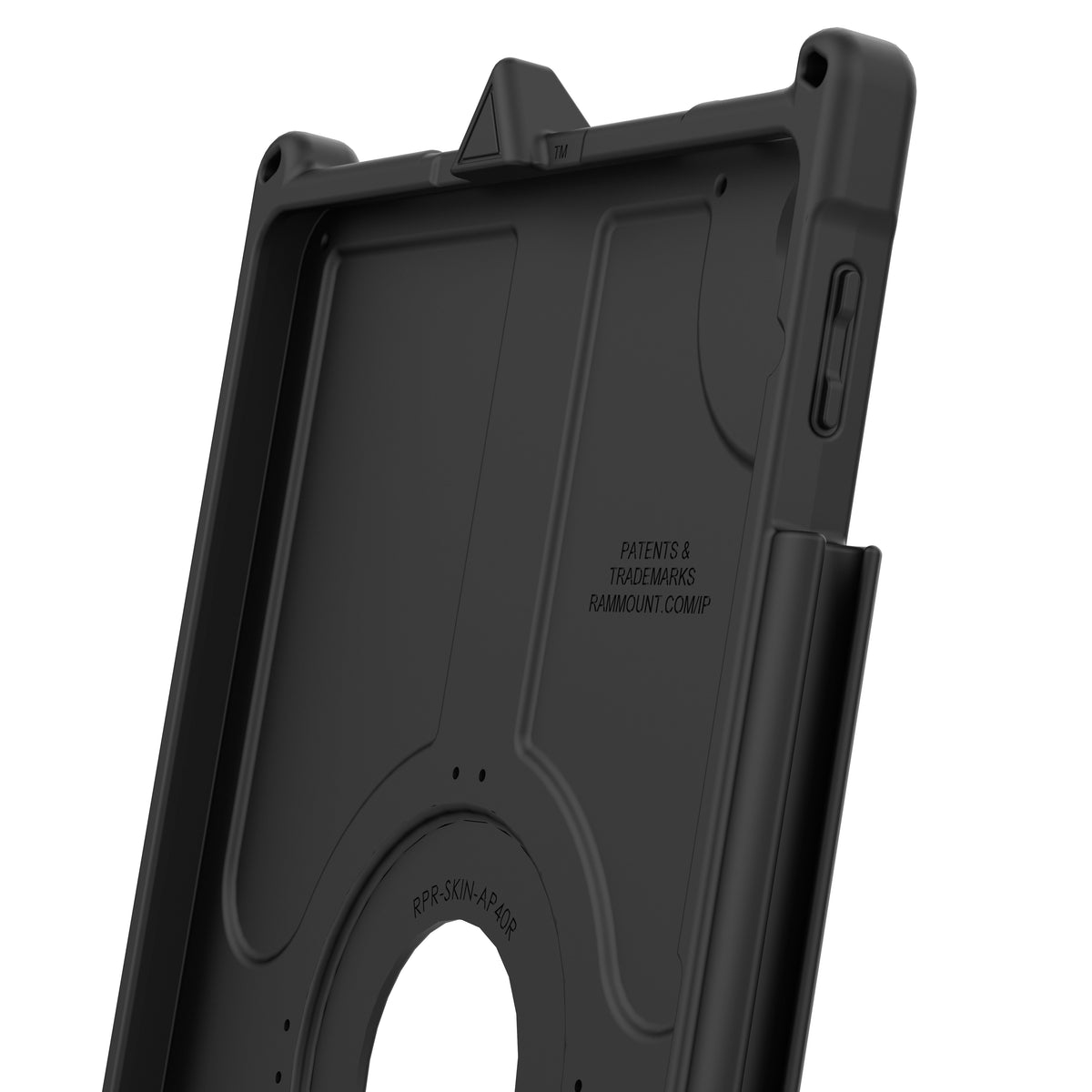 RAM Mounts IntelliSkin Next Gen protective sleeve with GDS charging contacts for Apple iPad 10th and 11th Gen – further product view