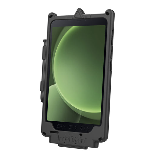 Samsung Galaxy Tab Active5 in the RAM Mounts IntelliSkin Next Gen protective sleeve, compatible with GDS Uni-Conn docks