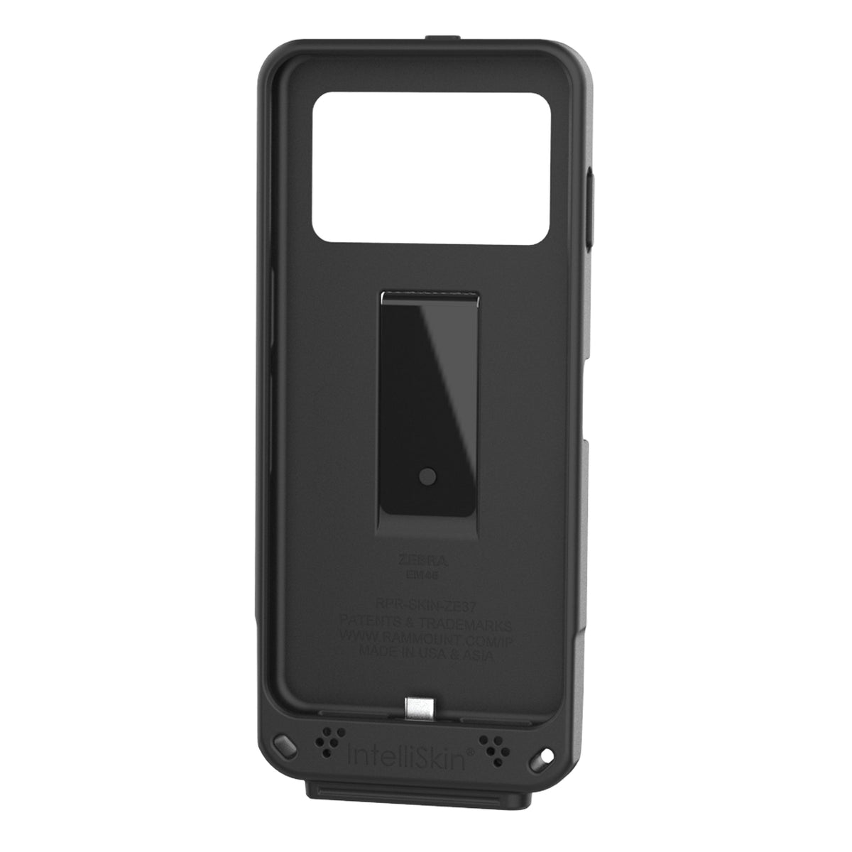 RAM Mounts IntelliSkin protective sleeve with belt clip for Zebra EM45 – alternative view