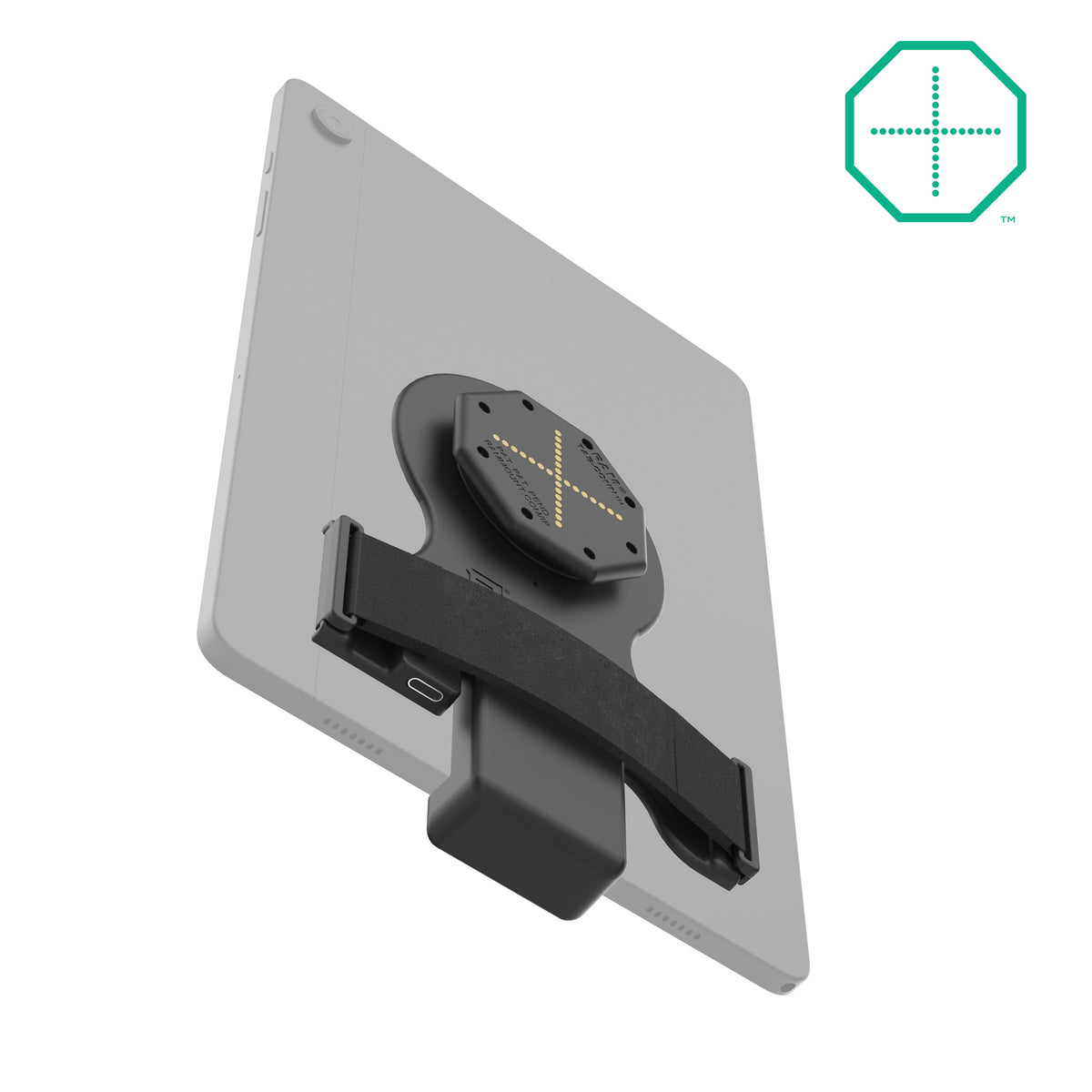 RAM Mounts GDS Tab-Conn adapter for tablets without case with rear pogo pads – alternative view