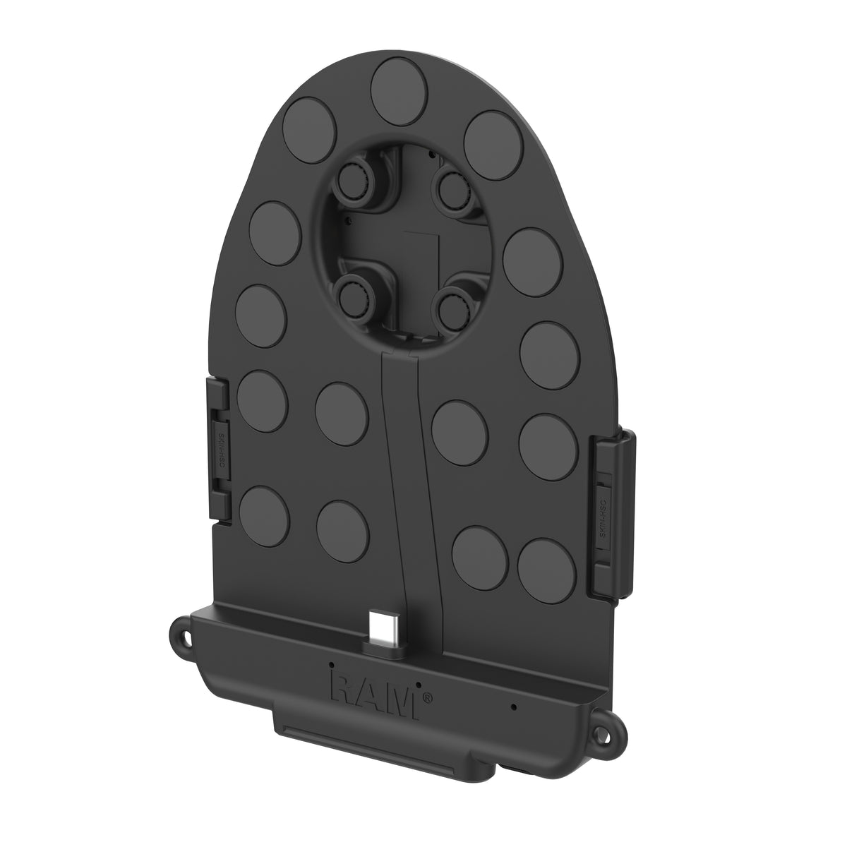 RAM Mounts GDS Tab-Conn adapter for OtterBox Defender cases with D-Shape & rear pogo pads – additional view