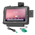 RAM Mounts virta- ja datatelakka kahdella USB-A-portilla Getac ZX10:lle (RAM-HOL-GE4PD2U)