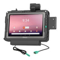 RAM Mounts virta- ja datatelakka USB-A-portilla Getac ZX10:lle (RAM-HOL-GE4PDU)