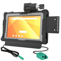 RAM Mounts Key-Locking Power + Dual USB Data Dock for Getac ZX80 (RAM-HOL-GE5PD2KLU)