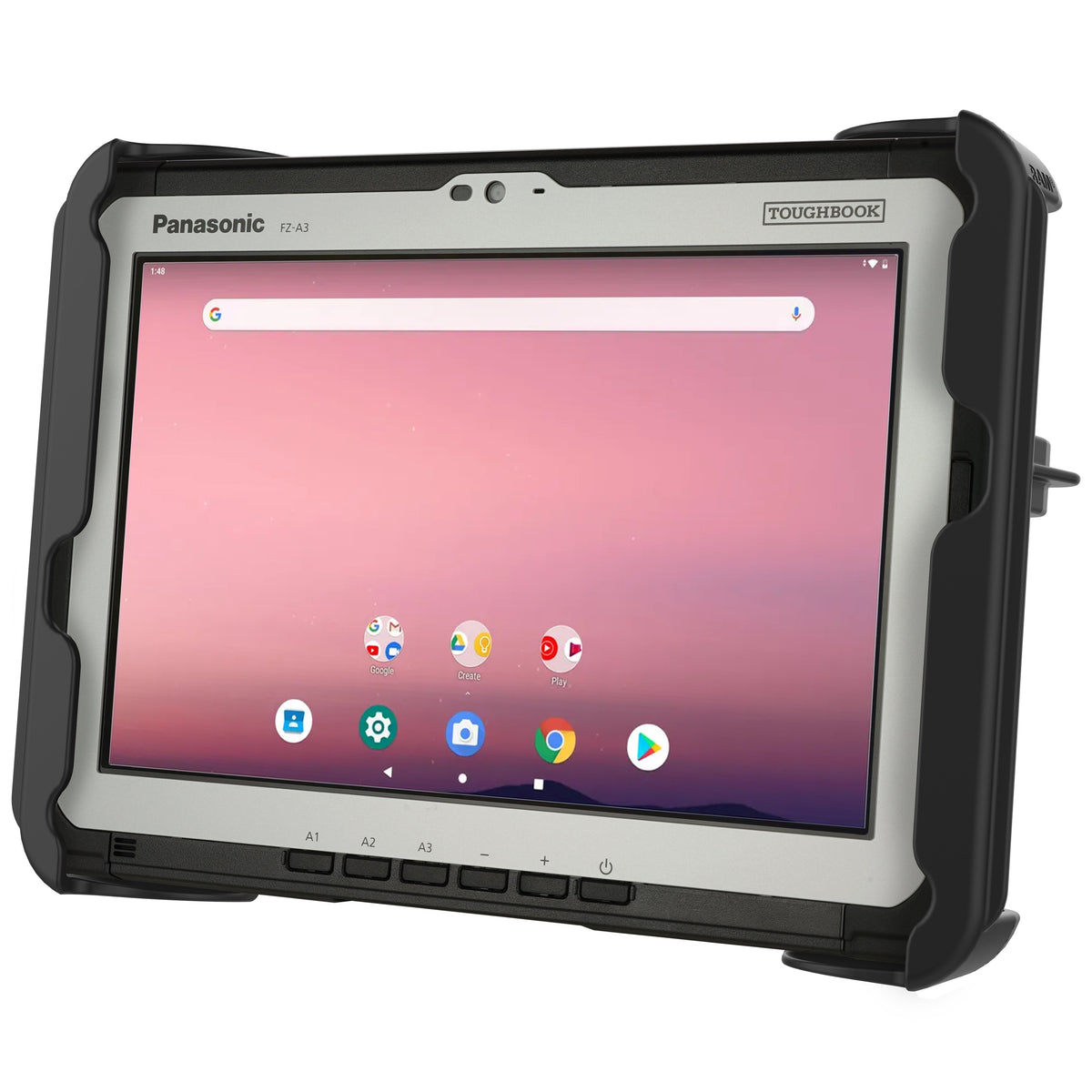 RAM Mounts Tab-Tite holder for Panasonic FZ-G2, FZ-A3 and Getac UX10 tablets – further product photo