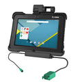 RAM Mounts GDS-virtatelakka kahdella USB-portilla Zebra XSLATE L10:lle (RAM-HOL-ZE15PD2U)
