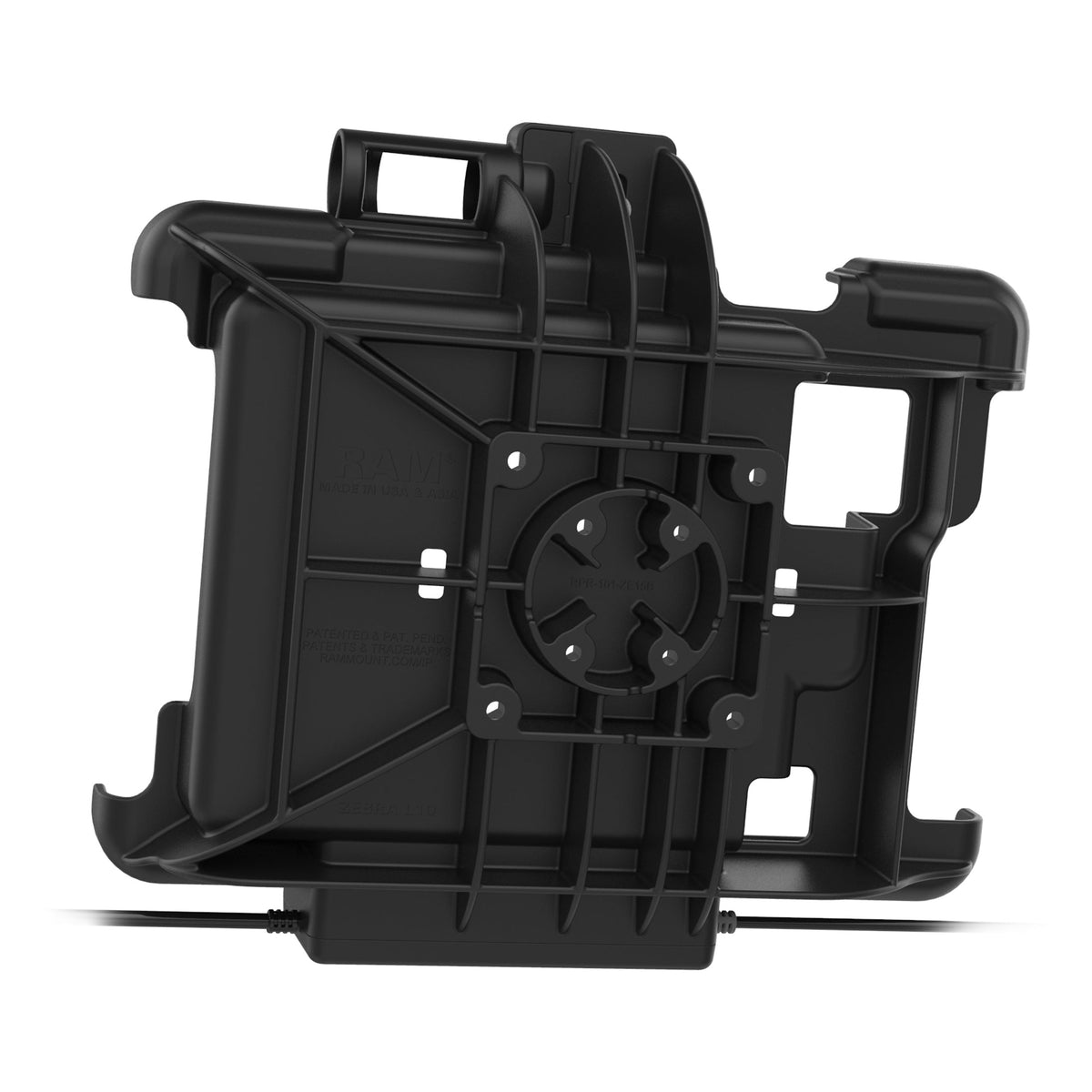 RAM Mounts GDS power dock with dual USB-A for Zebra XSLATE L10 rugged tablet – view 4