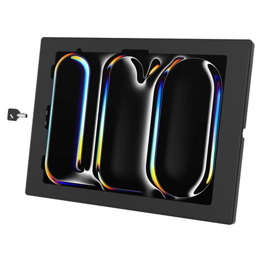 RAM Mounts key-locking Safe-Case, black steel enclosure for Apple iPad Pro 13, Air 13 & Pro 12.9 – product photo