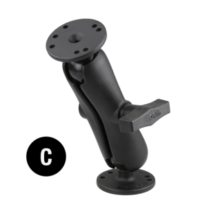 RAM Mounts Sarjat (koko: C) (RAM-101-B-225B2U)