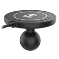 RAM Mounts pallosovitin ja Qi2 15 W langaton laturi MagSafe-iPhoneille (RAP-B-202-AP-MAG-1-W2MU)
