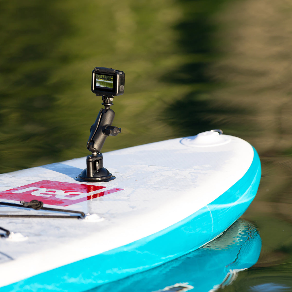 RAM Mounts B-size Twist-Lock composite suction cup base with diamond ball base (RAP-B-224-1U) – alternative view