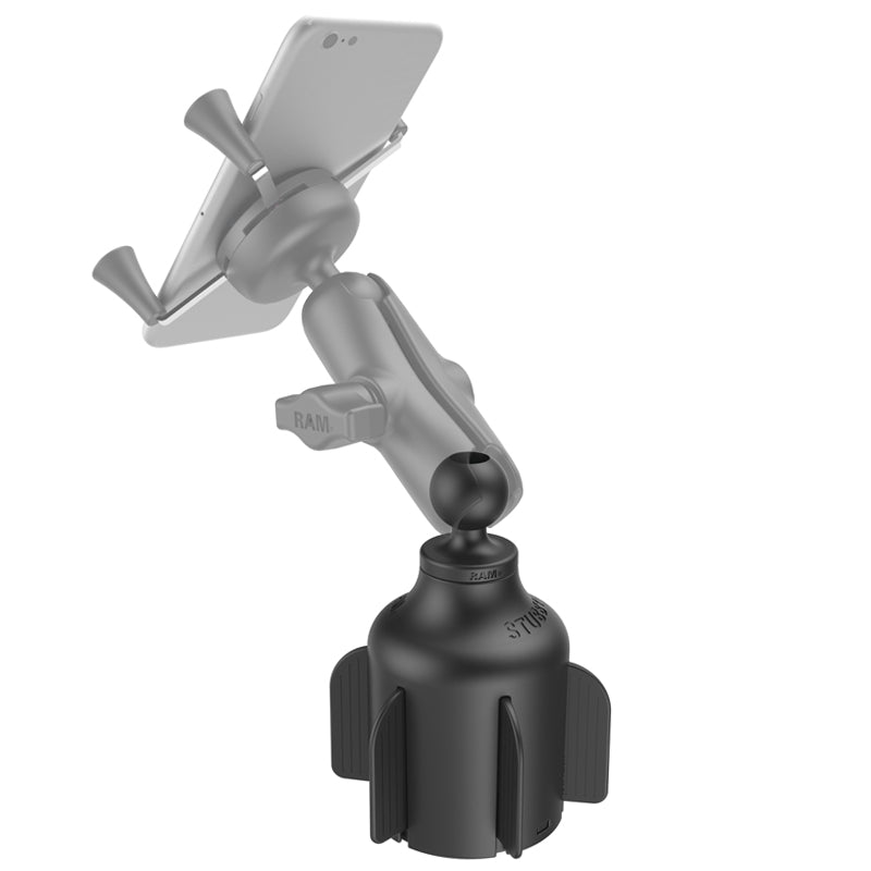 RAM Mounts Stubby cup holder base with B-size ball (RAP-B-299-4U) – alternative view