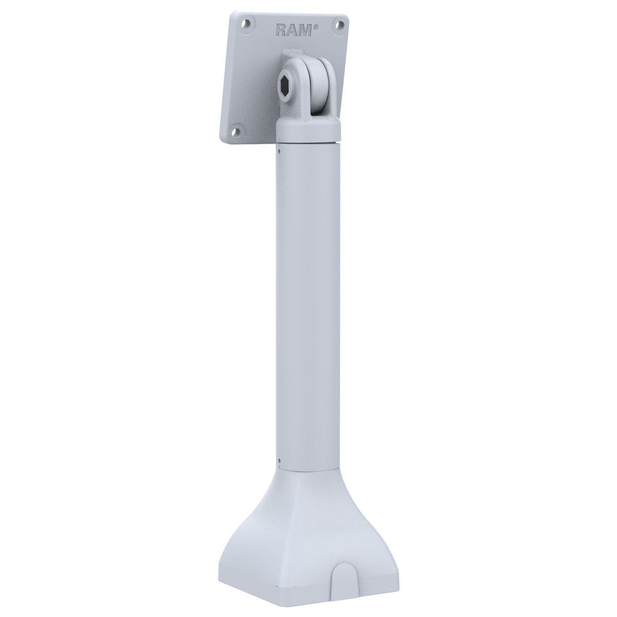 RAM Mounts 14-inch pedestal mount with 75 × 75 mm VESA pattern in grey – additional view