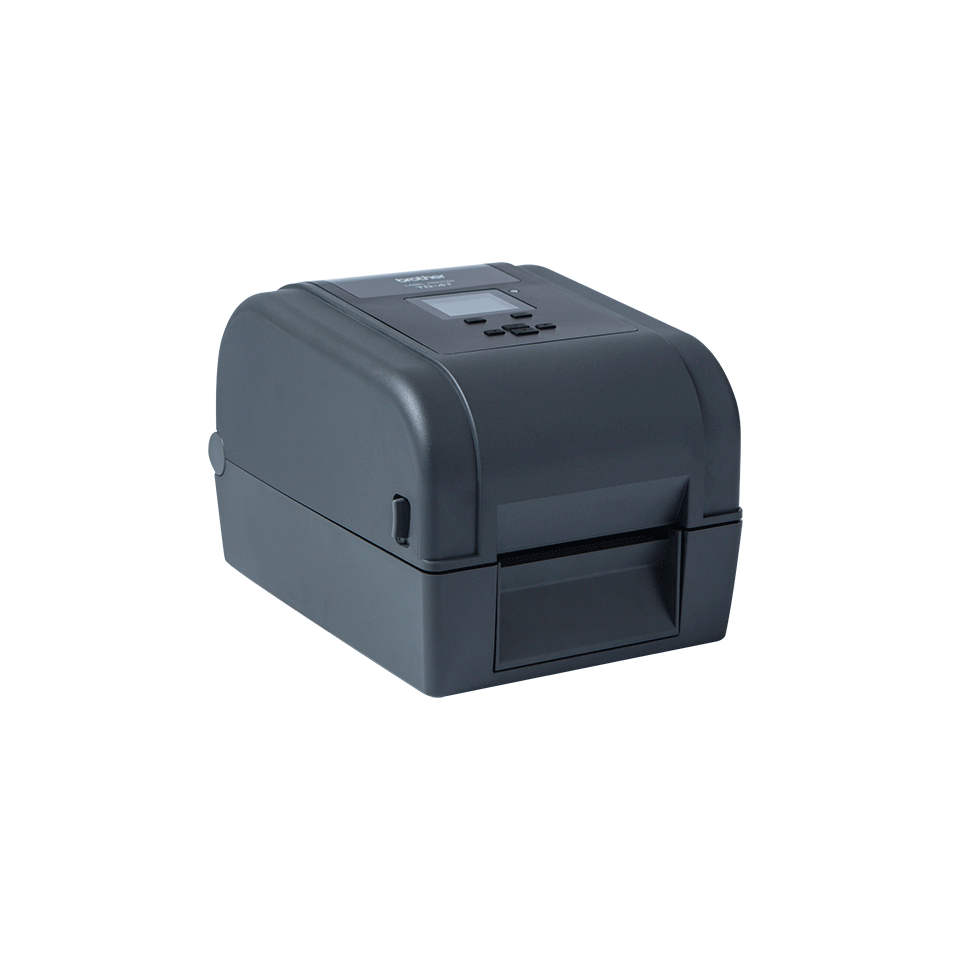 Brother TD-4750TNWB thermal transfer desktop label printer – left side view