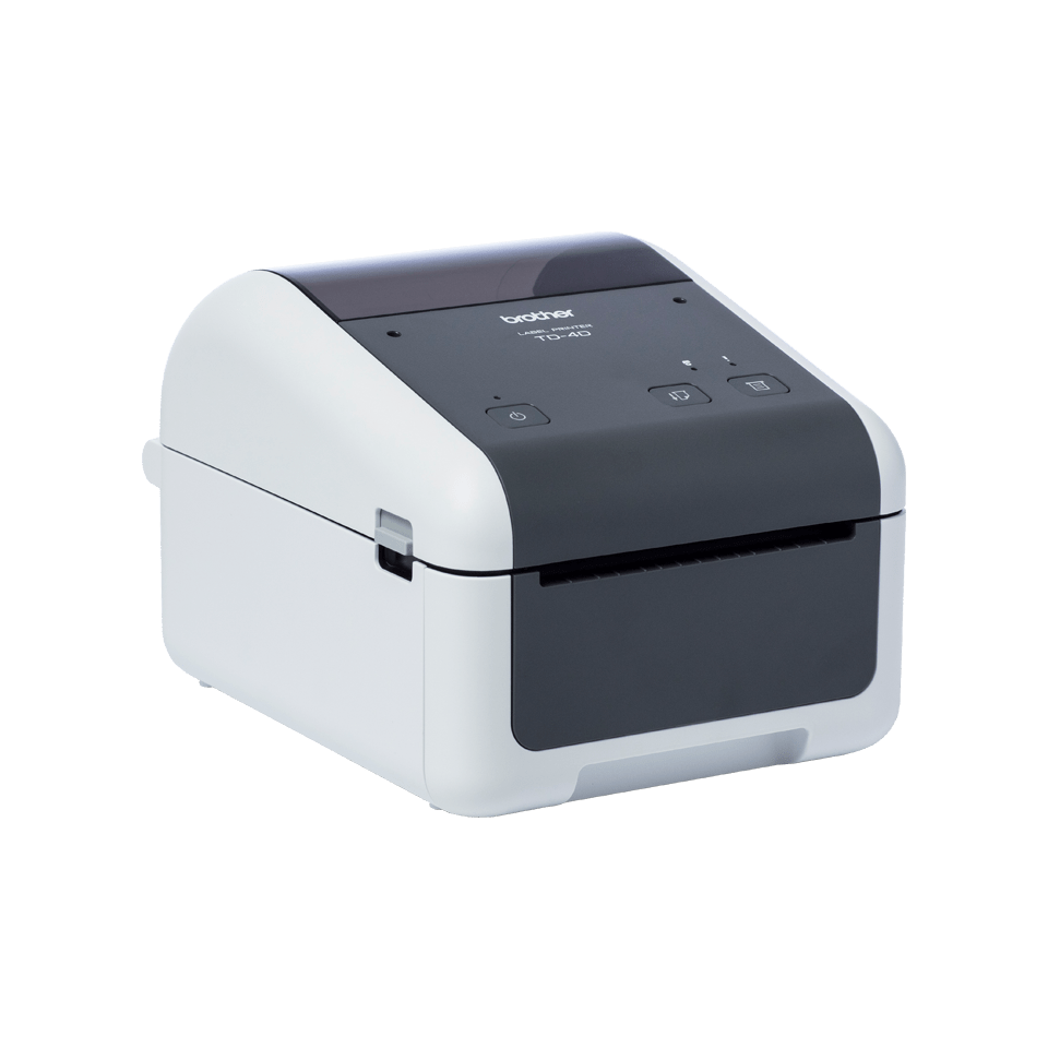 Brother TD-4425DN direct thermal desktop label printer – right side view