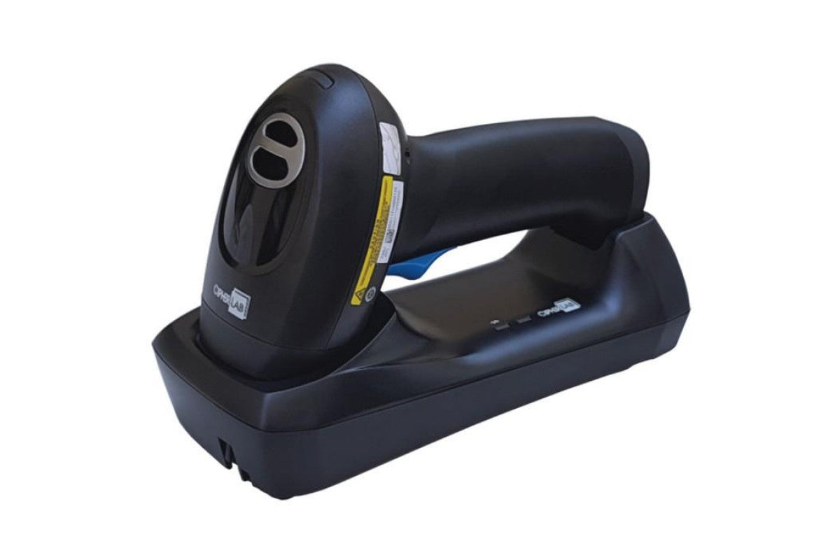 CipherLab 2560 Barcode Scanner in cradle, black (A2560SCBKU0E1)