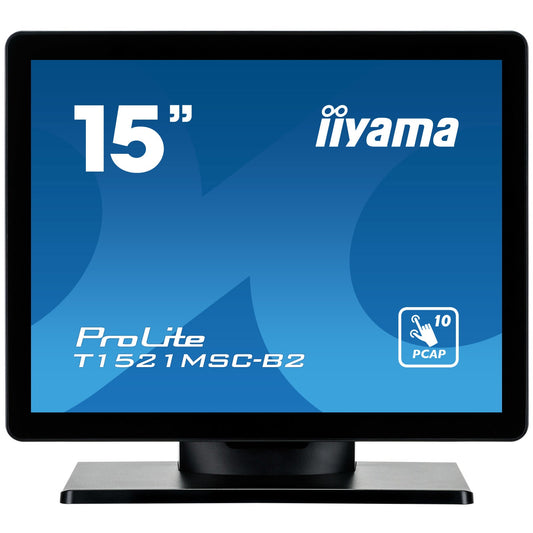iiyama ProLite T1521MSC-B2 15-inch touch monitor – alternate view