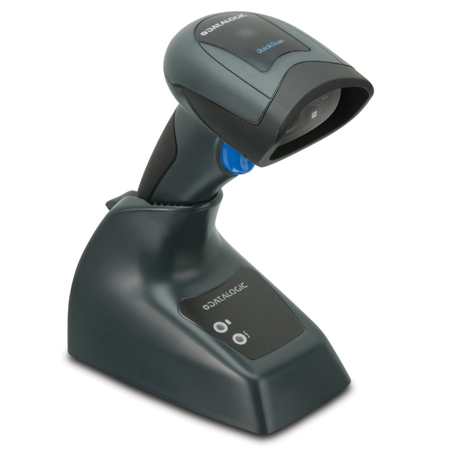 Datalogic QuickScan QD2200 Barcode Scanner with stand (QD2220-BKK1S)
