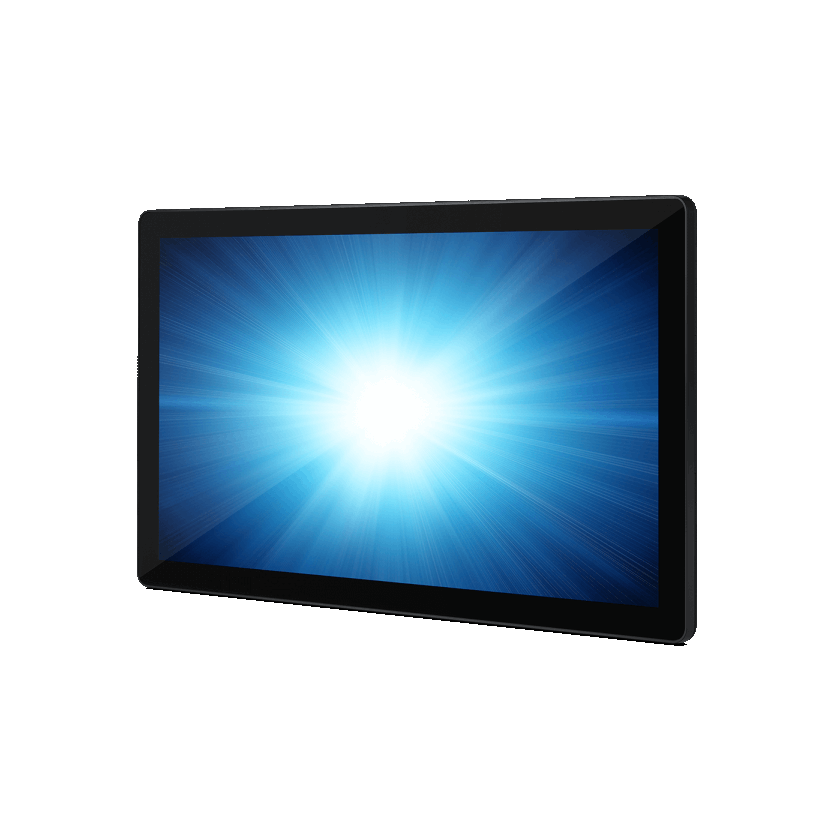 Elo I-Series 2 with Intel 21.5-inch touch computer, left angle view