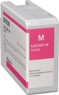 Epson SJIC36P(M) mustekasetti, magenta, 80 ml – ColorWorks C6000/C6500 (C13T44C340)