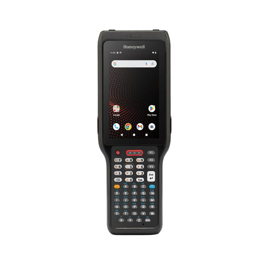 Honeywell CK62 rugged Android mobile computer, 47-key alphanumeric keypad, 2D imager, 5G + Wi-Fi (CK62-X10-5ES1ACG) – front view