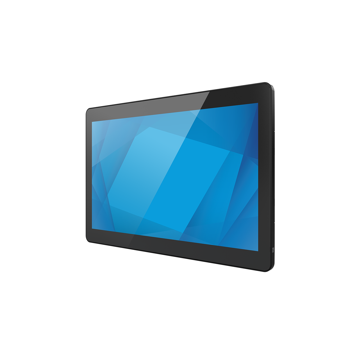 Elo I-Series 3 with Intel 15.6-inch touch computer E605919, left angled view without stand