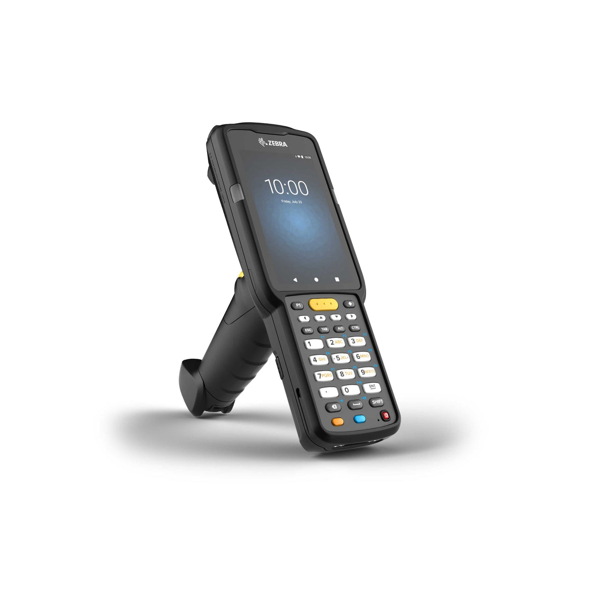 Zebra MC3300x rugged keypad mobile computer, pistol grip, 29-key numeric keypad (MC330L-GJ2EG4RW) – front view