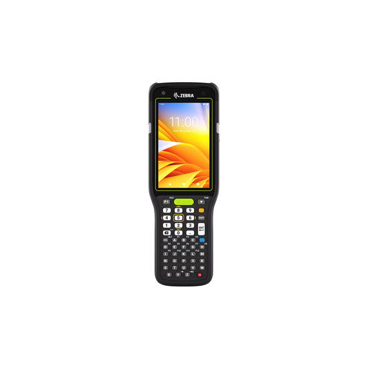 Zebra MC3400 rugged keypad mobile computer, pistol grip, 47-key alphanumeric keypad (MC3401-0G1M54SS-A6) – front view