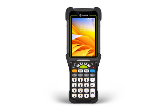 Zebra MC9450 rugged 5G keypad mobile computer, pistol grip, 29-key numeric  calculator layout keypad (MC945B-3G1R6ASS-A6) – front view