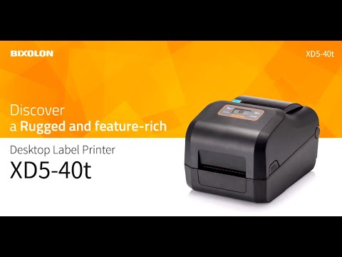 Discover a Rugged and Feature-rich, BIXOLON XD5-40t