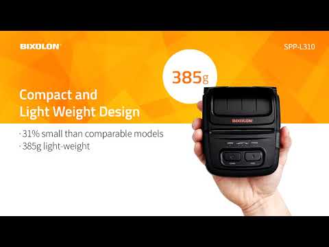 SPP-L310 - Ergonomic, 3" (80mm) Compact Mid-Range Mobile Label Printer