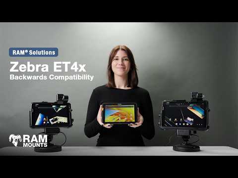 RAM Mounts GDS Power + Data Dock for Zebra ET4x/ET401 8" in IntelliSkin (RAM-GDS-DOCK-ZE20PDU) – official RAM Mounts video