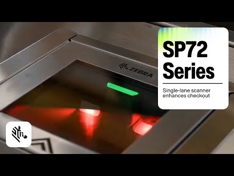 Zebra SP72 Series Single-Plane Scanner Enhances Checkout and Improves Your Bottom Line | Zebra