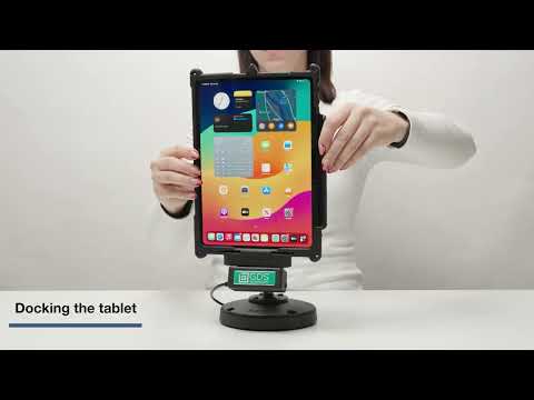 RAM Mounts GDS Uni-Conn Locking Tablet Dock + Dual USB-A with Release Button (RAM-GDS-DOCKL-U4CD2U) – official RAM Mounts video