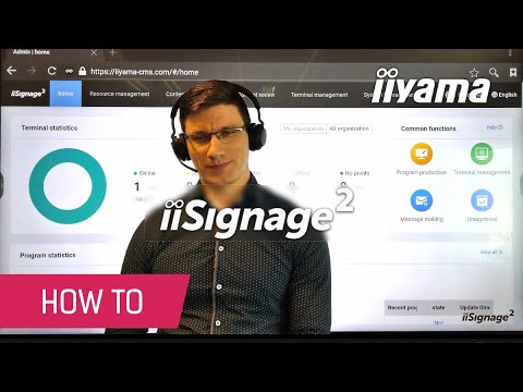 iiyama ProLite LH5064UHS-B1AG 50" 4K Digital Signage Display, 24/7, Android 14, USB-C (LH5064UHS-B1AG) – official video
