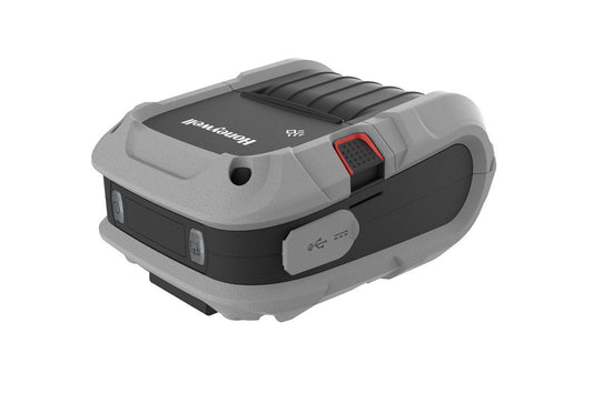 Honeywell RP2F 2-inch mobile linerless label and receipt printer, Bluetooth 5 + Wi-Fi 5 (RP2F0001D20) – top 3/4 view