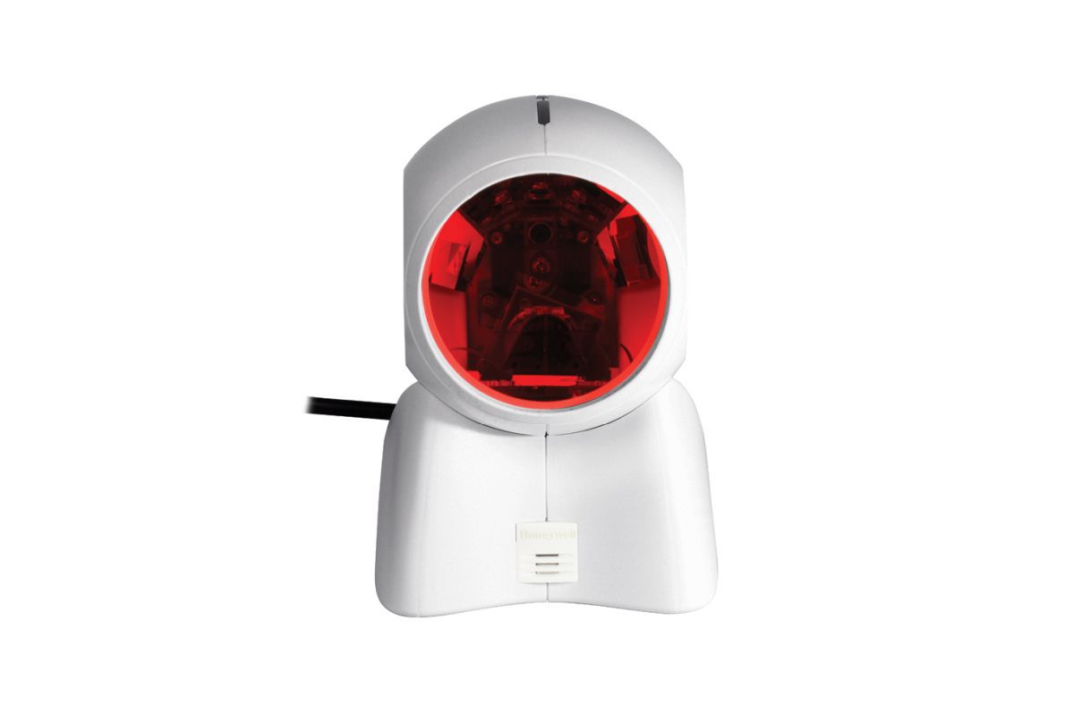 Honeywell Orbit 7190g hybrid presentation scanner, white (7190G-0) – front view