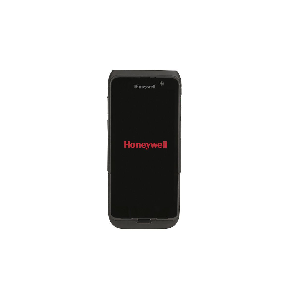 Honeywell CT47 5.5-inch all-touch Android mobile computer, black, extended-range 2D imager, 5G + Wi-Fi, 8 GB / 128 GB (CT47-X1N-5ED1E0G) – front view